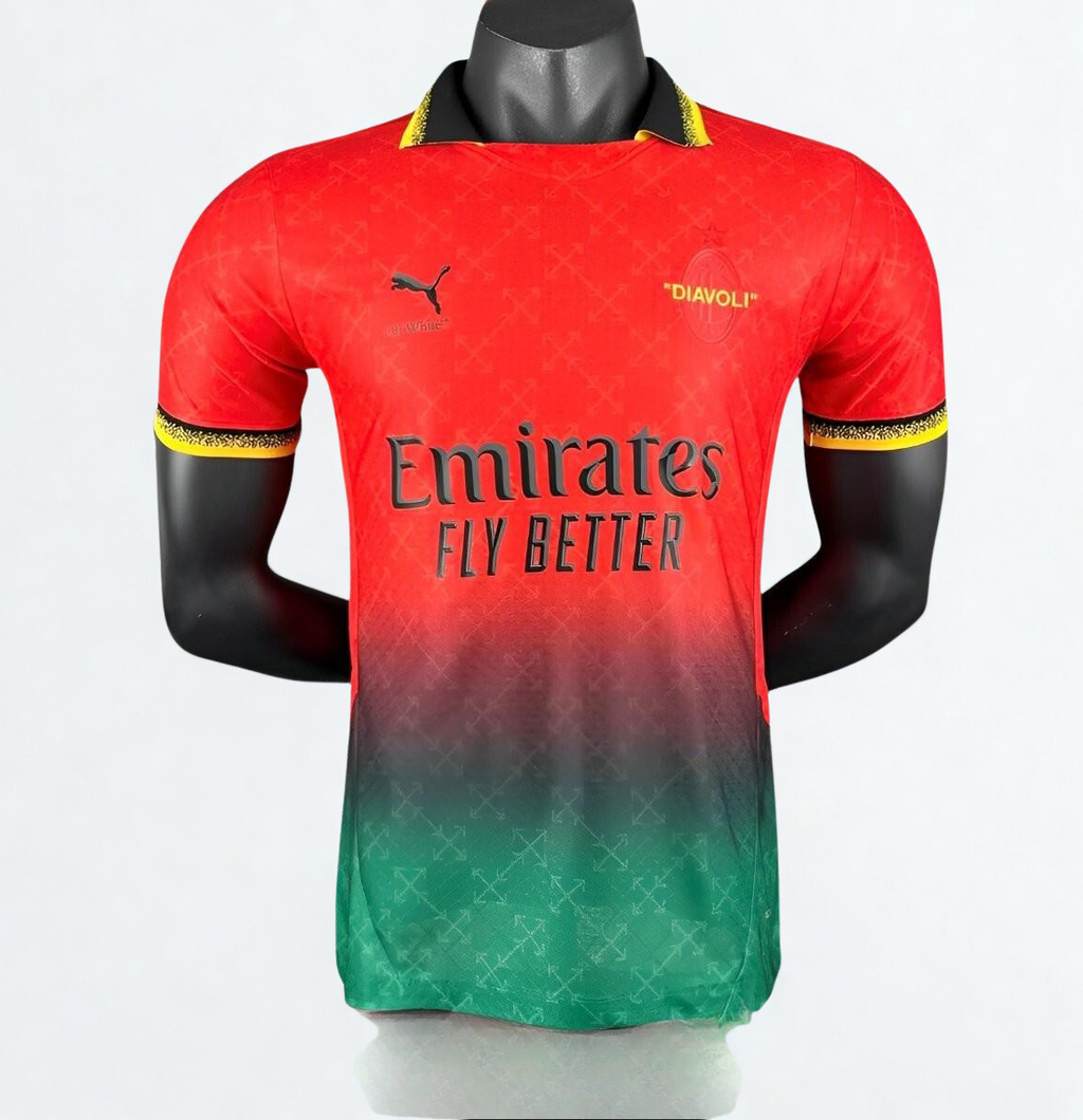 AC Milan x OFF WHITE Red